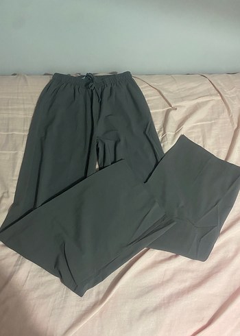 Gri Mini Kadın Kumaş Pantolon - Görsel 2