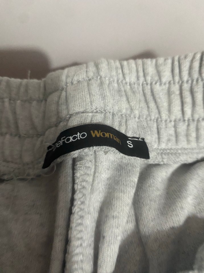 Gri Salaş Kadın Eşofman Altı - Görsel 2