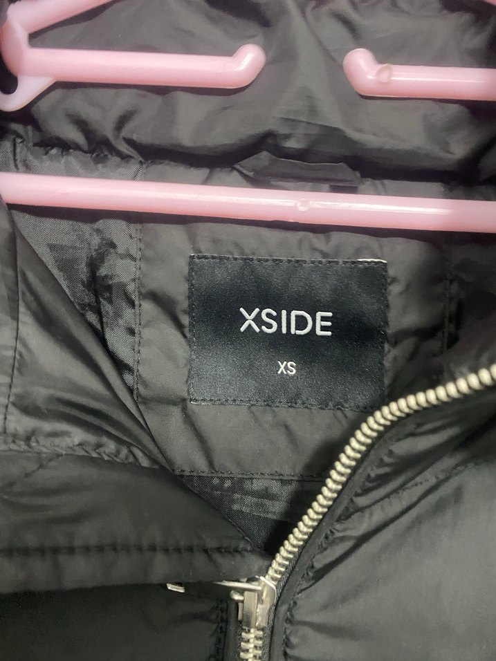 Siyah Fermuarlı Kadın Kışlık Mont - Görsel 2