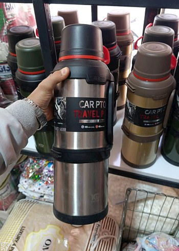 4lt travel CARPTO termos 48saat sıcak, soğuk - Görsel 2
