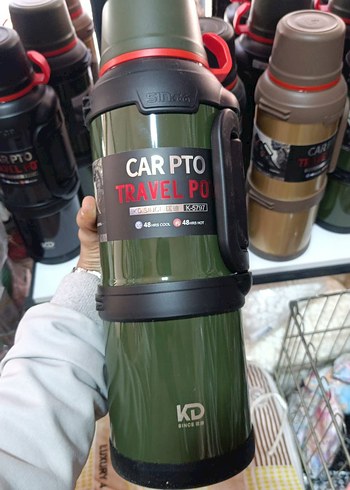 4lt travel CARPTO termos 48saat sıcak, soğuk - Görsel 4