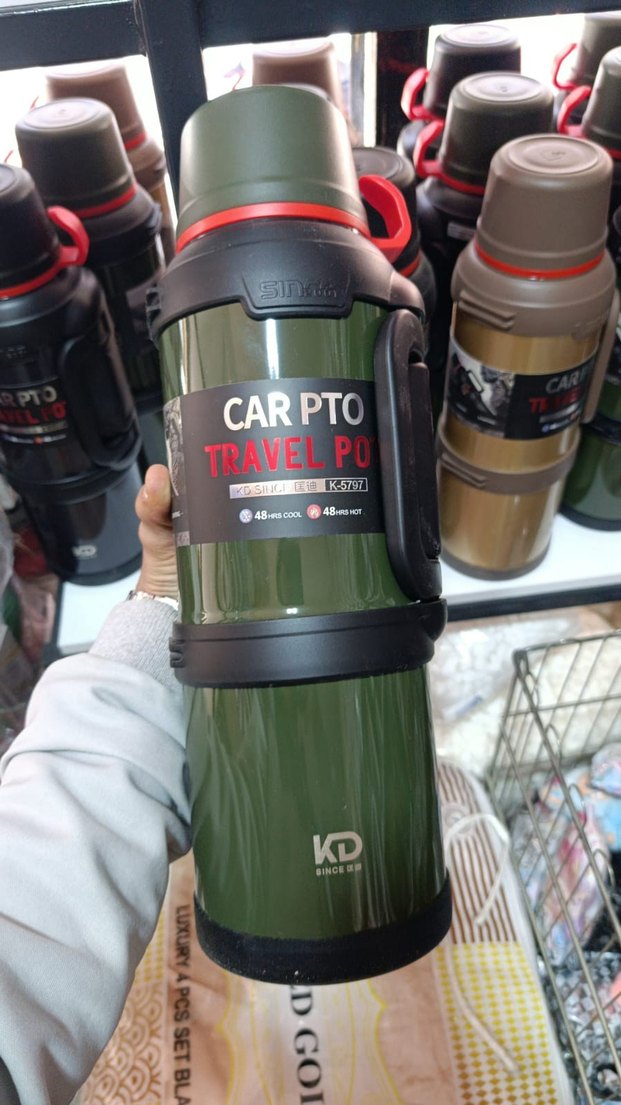 4lt travel CARPTO termos 48saat sıcak, soğuk - Görsel 4