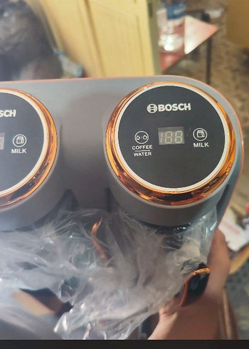 Bosch Siyah-Gri Dijital Kahve Makinesi - Görsel 3