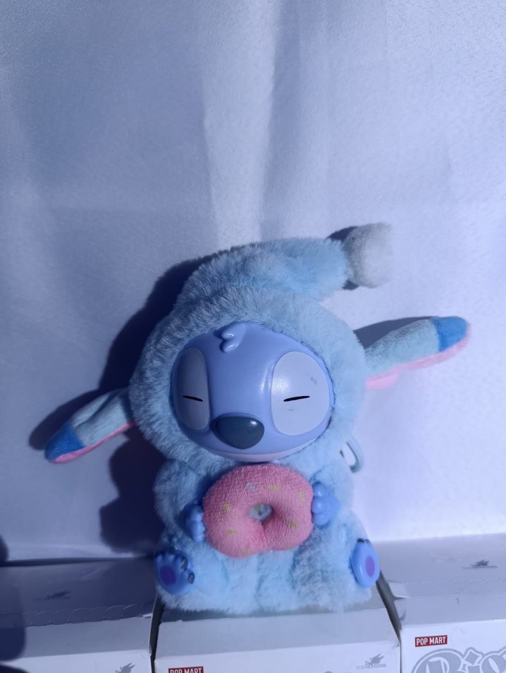 Pastel Mavi Peluş Oyuncak Anahtarlıklar - Görsel 3