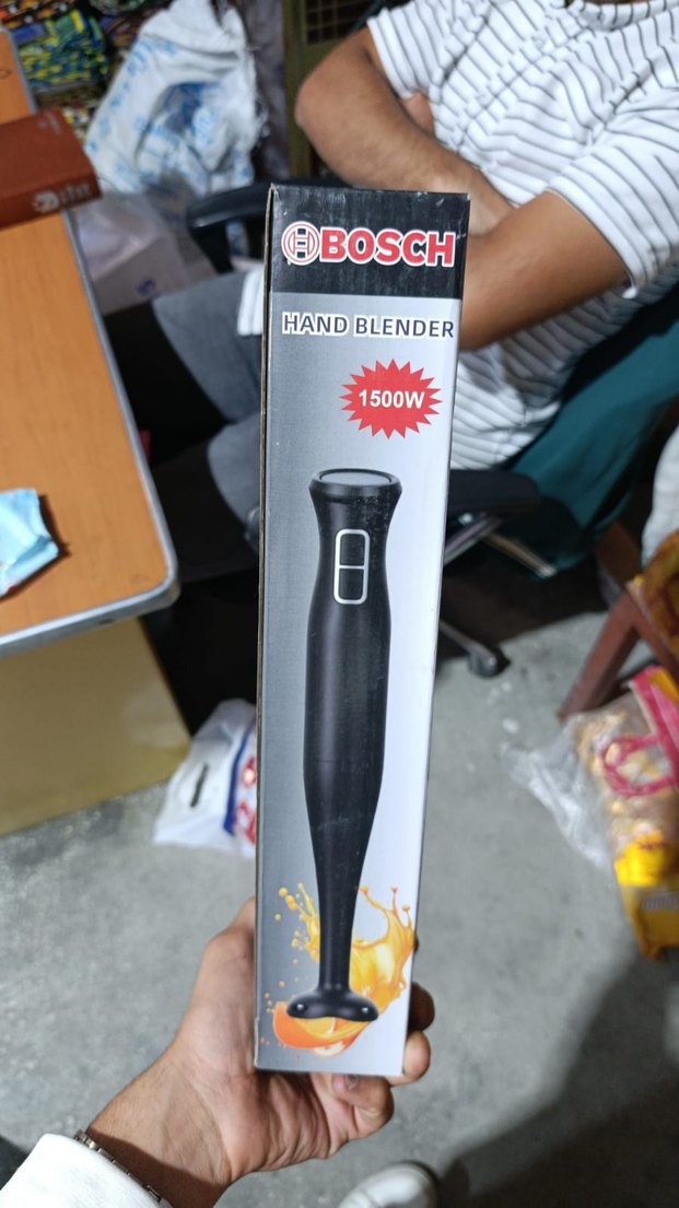 Bosch 1500W Siyah El Blenderı - Görsel 3