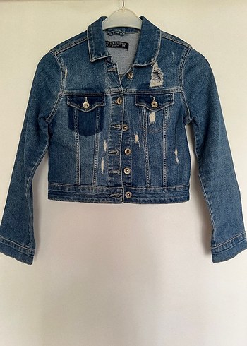 LCWakikiki Düğmeli Kadın Mavi Denim Ceket
