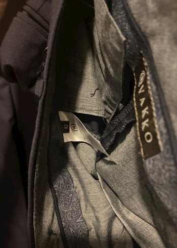 Vakko Lacivert  Erkek Klasik Kesim Takım Elbise - Görsel 4