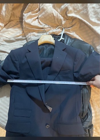 Vakko Lacivert  Erkek Klasik Kesim Takım Elbise - Görsel 6