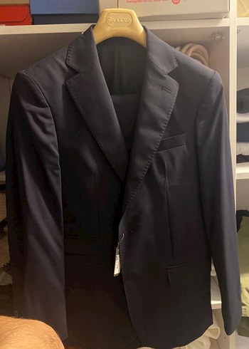 Vakko Lacivert  Erkek Klasik Kesim Takım Elbise - Görsel 2