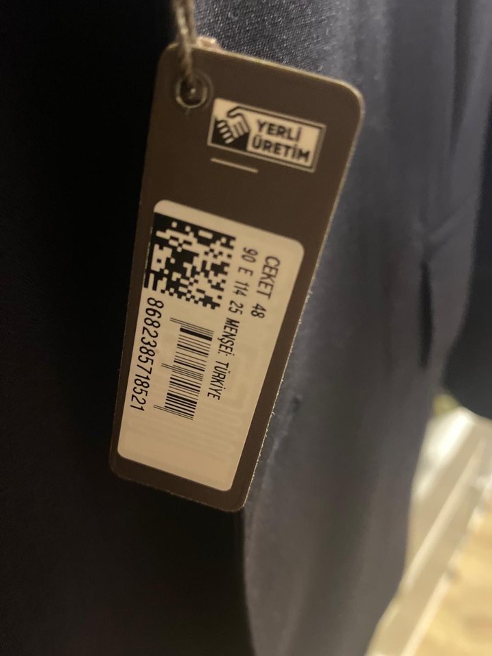 Vakko Lacivert  Erkek Klasik Kesim Takım Elbise - Görsel 3