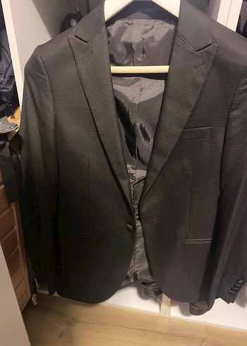 Altınyıldız Düğmeli Siyah Erkek Takım Ceketi - Görsel 2