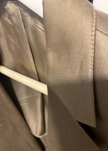 Mentaç Bej Erkek Rozet Nakışlı Ceket - Görsel 3