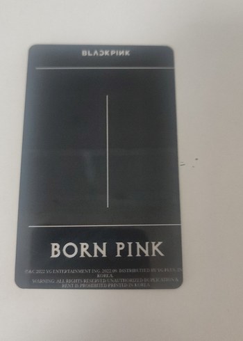 Blackpink "Jisoo" photocard - Görsel 2