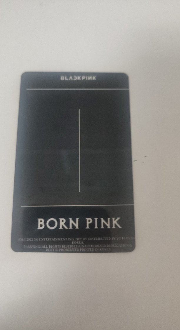 Blackpink "Jisoo" photocard - Görsel 2