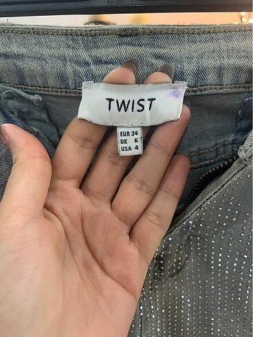 Twist Twist taşlı jean