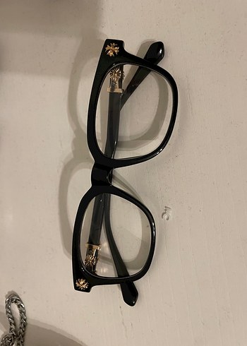 Siyah Chrome Heart Gözlük - Görsel 2