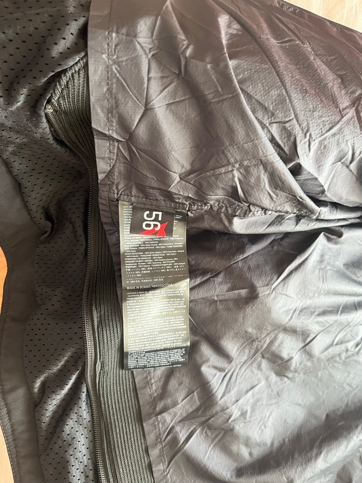 Dainese Air Frame D1 Black Tekstil Mont - Görsel 3