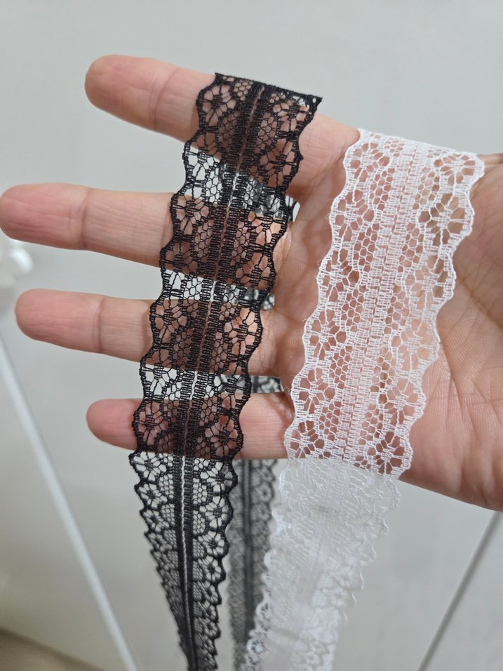 Kore stili Dantelli Ayakkabı Bağcığı - Görsel 4