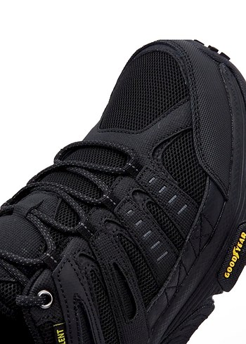 Skechers 47,5 nm Siyah Bağcıklı Erkek Spor Ayakkabı - Görsel 5