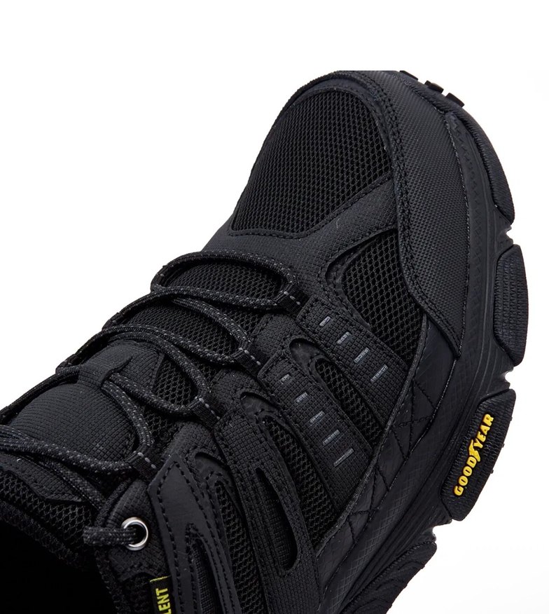 Skechers 47,5 nm Siyah Bağcıklı Erkek Spor Ayakkabı - Görsel 5