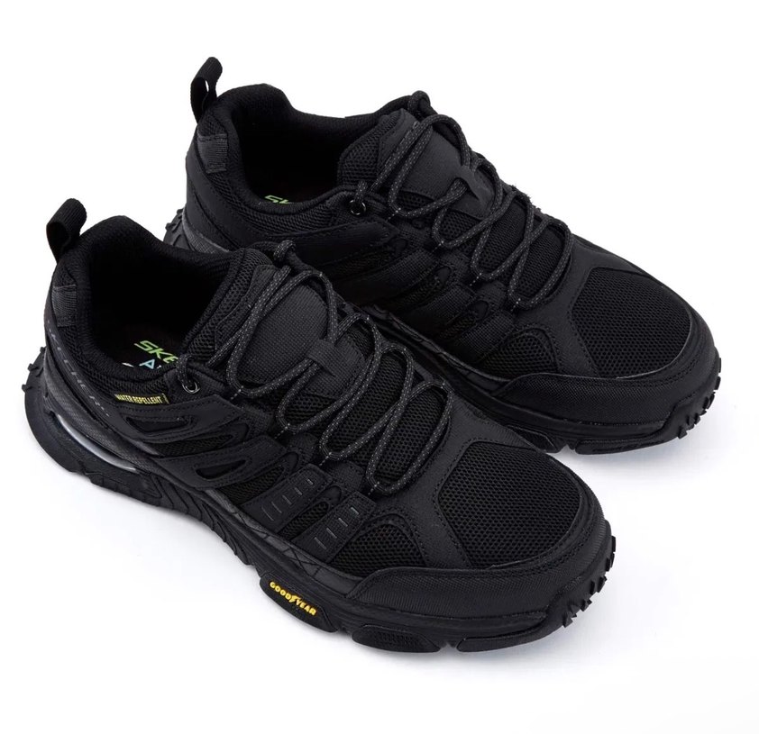 Skechers 47,5 nm Siyah Bağcıklı Erkek Spor Ayakkabı - Görsel 2