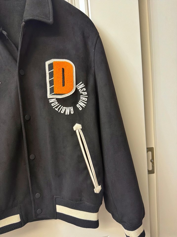 Zara M beden Siyah Düğmeli Street Wear Erkek Mont - Görsel 2