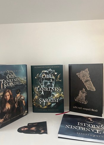Ölü Tanrının Şarkısı - Dilara Özçelik ciltli kutulu set - Görsel 2