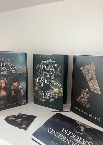Ölü Tanrının Şarkısı - Dilara Özçelik ciltli kutulu set - Görsel 7