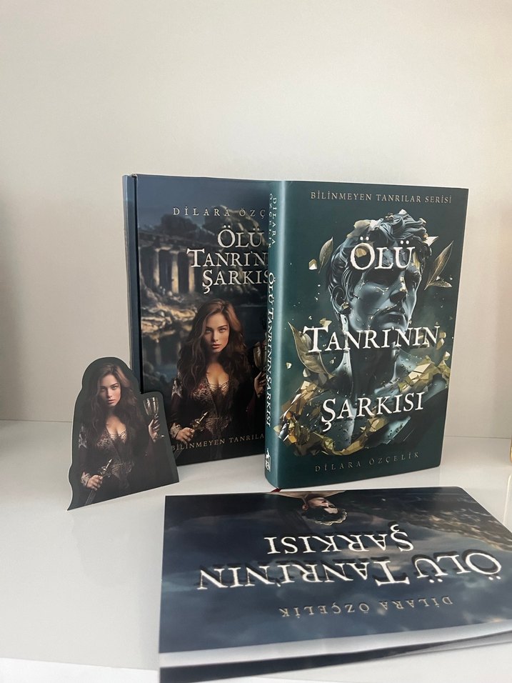 Ölü Tanrının Şarkısı - Dilara Özçelik ciltli kutulu set - Görsel 3