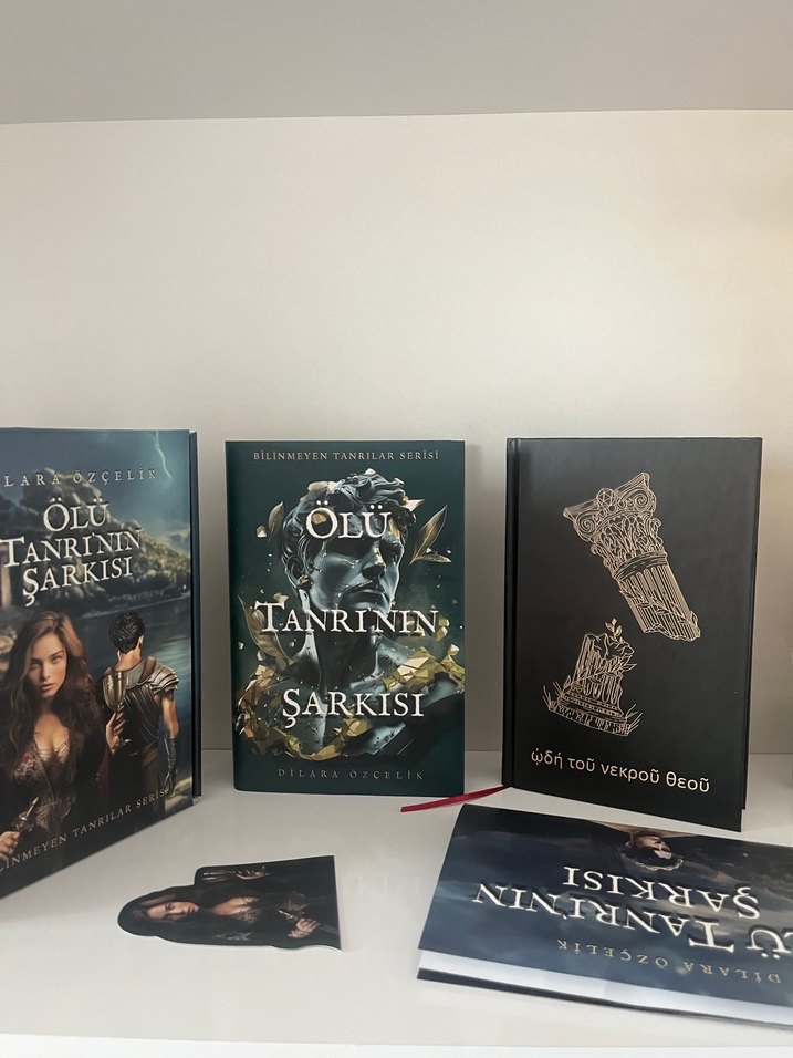 Ölü Tanrının Şarkısı - Dilara Özçelik ciltli kutulu set - Görsel 5