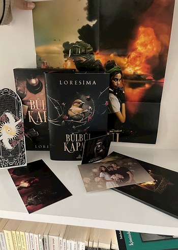 Loresima - Bülbülü Kapanı kutulu set beyaz leke - Görsel 5