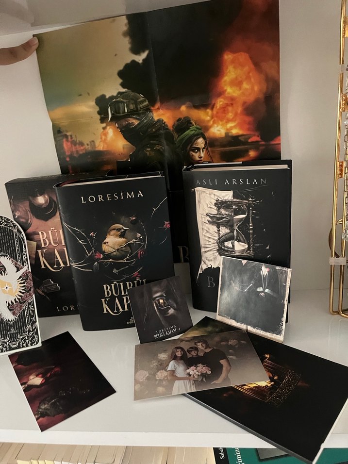 Loresima - Bülbülü Kapanı kutulu set beyaz leke - Görsel 2