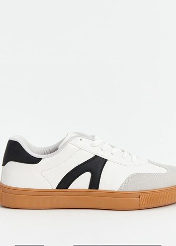 LCW STEPS Beyaz Bağcıklı Kadın Spor Ayakkabı - Görsel 3