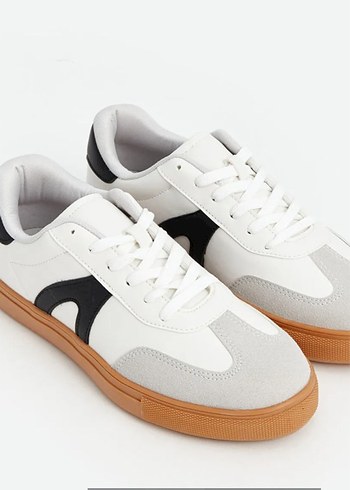 LCW STEPS Beyaz Bağcıklı Kadın Spor Ayakkabı - Görsel 4