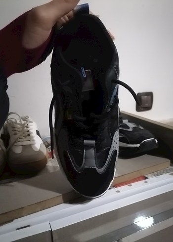 Yılan Desenli Siyah Basketbol Ayakkabısı - Görsel 3