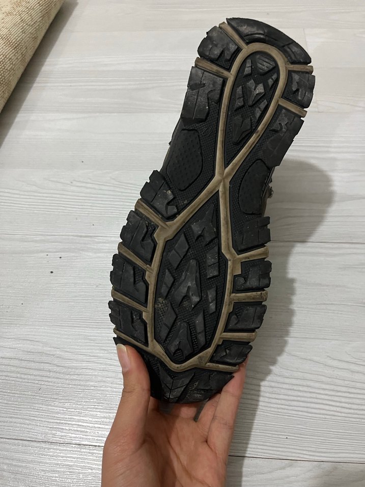 Deri Fermuarlı Erkek Biker Bot Kahverengi - Görsel 4