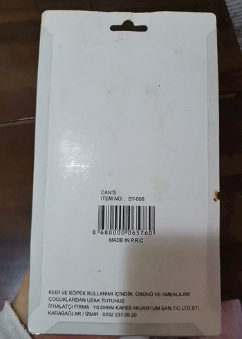 Renkli Mavi Kedi Tüy Fırçası - Görsel 2