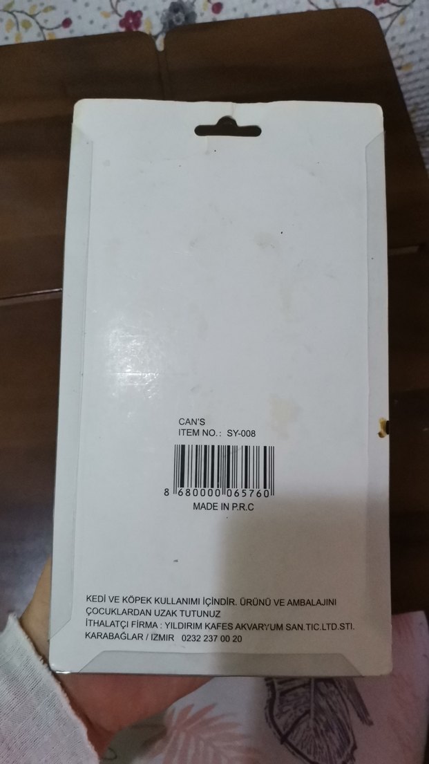 Renkli Mavi Kedi Tüy Fırçası - Görsel 2