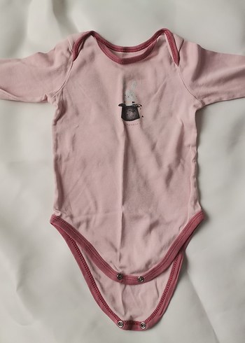 Kız Çocuk Pembe Nakışlı Rahat Tayt - Görsel 3