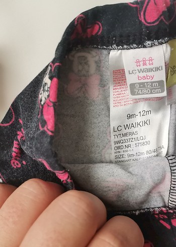 3-9 Kız Çocuk Elastik Pamuk Tayt Seti - Görsel 2