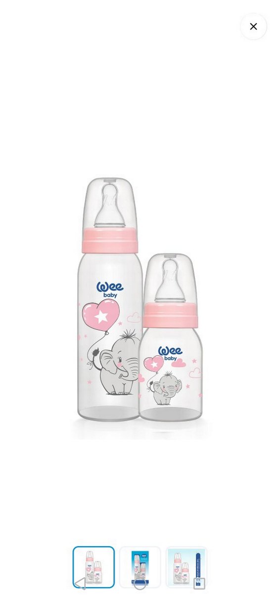Wee baby Bebek Biberon Seti 0-6 Ay - Görsel 2