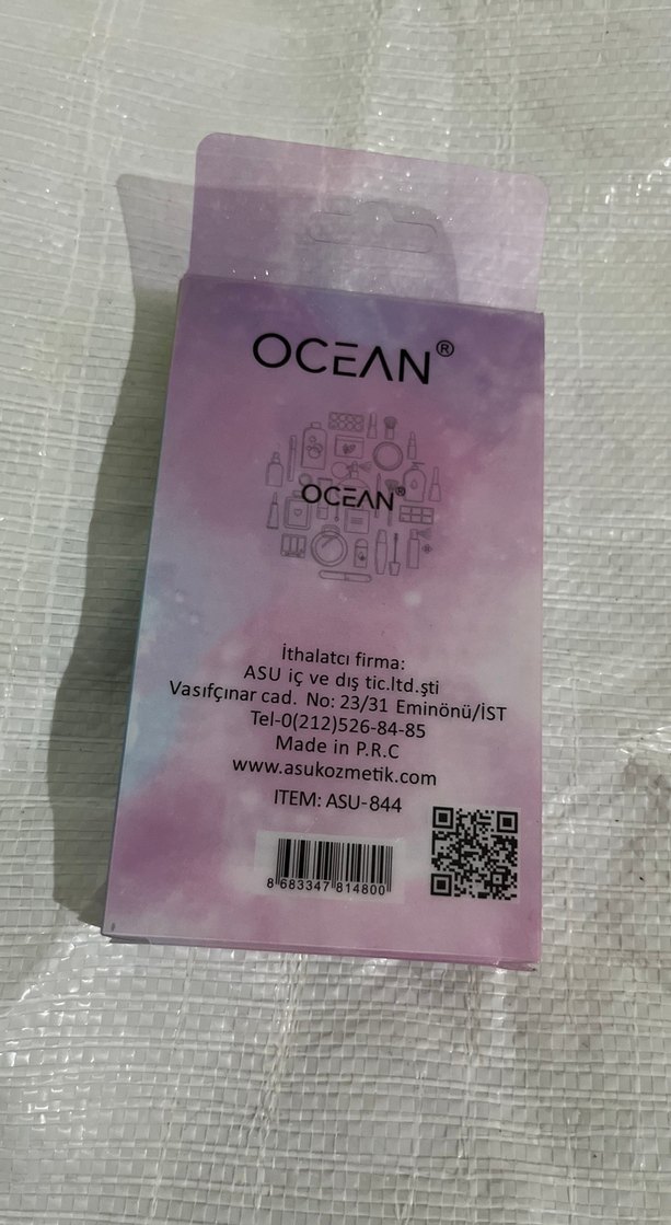 Kırmızı Alev Desenli Kendinden Yapışkanlı Tırnak Süsü - Görsel 2