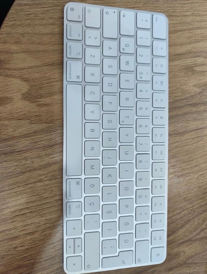 Beyaz Kablosuz Klavye Apple - Görsel 3