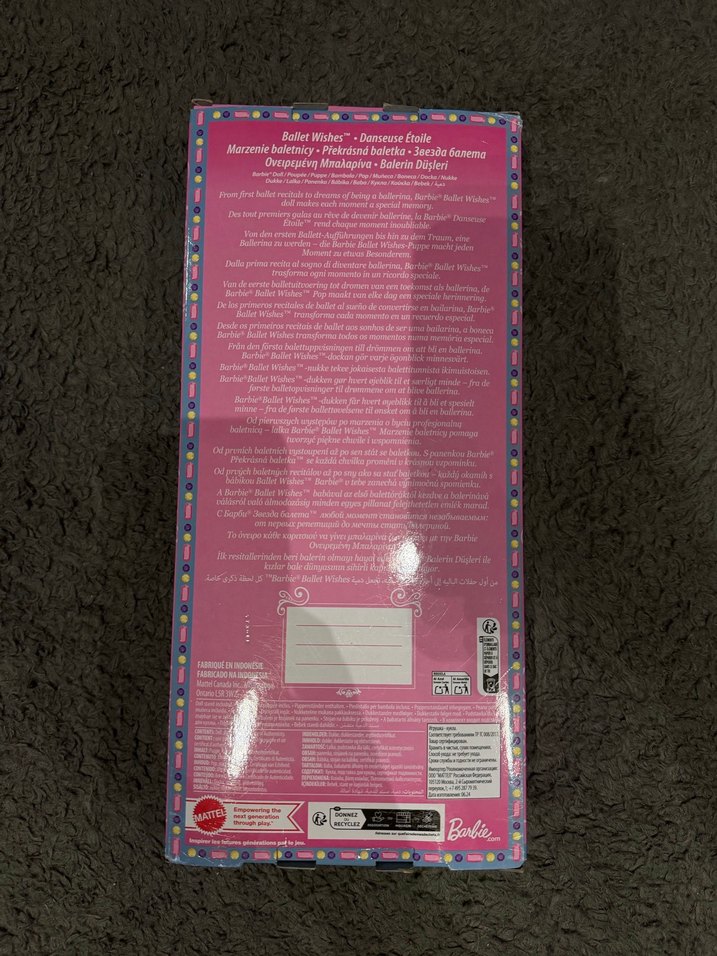 Barbie signature ballet wishes - Görsel 3