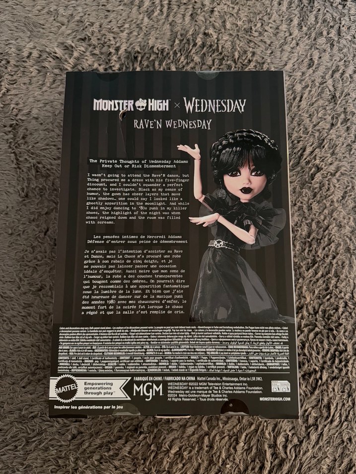 Monster High Wednesday - Görsel 2