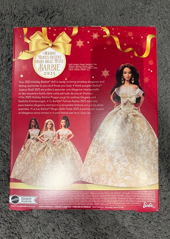 Barbie signature 2025 yılbası koleksiyon bebegi - Görsel 2