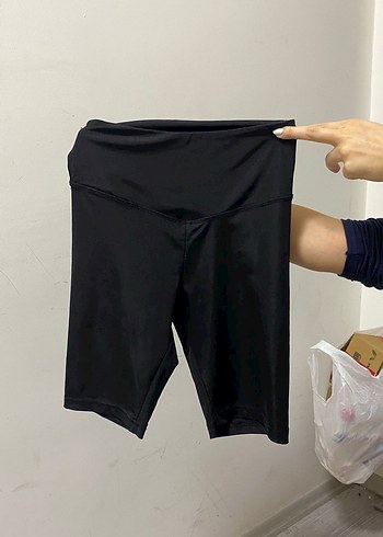 Siyah Bisikletçi Taytı - Görsel 2