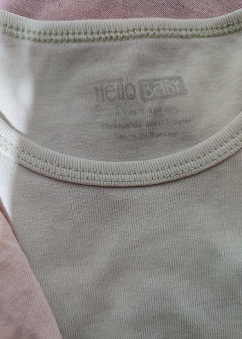 Çocuk için pastel renkli iç çamaşırı seti - Görsel 2