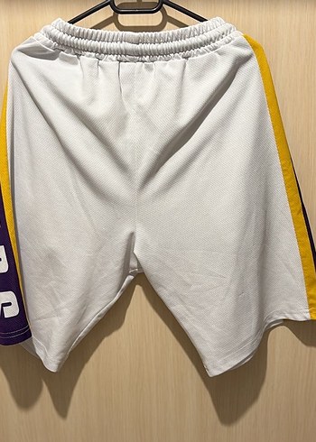 Beyaz Los Angeles Lakers Spor Şortu (L Beden) - Görsel 2