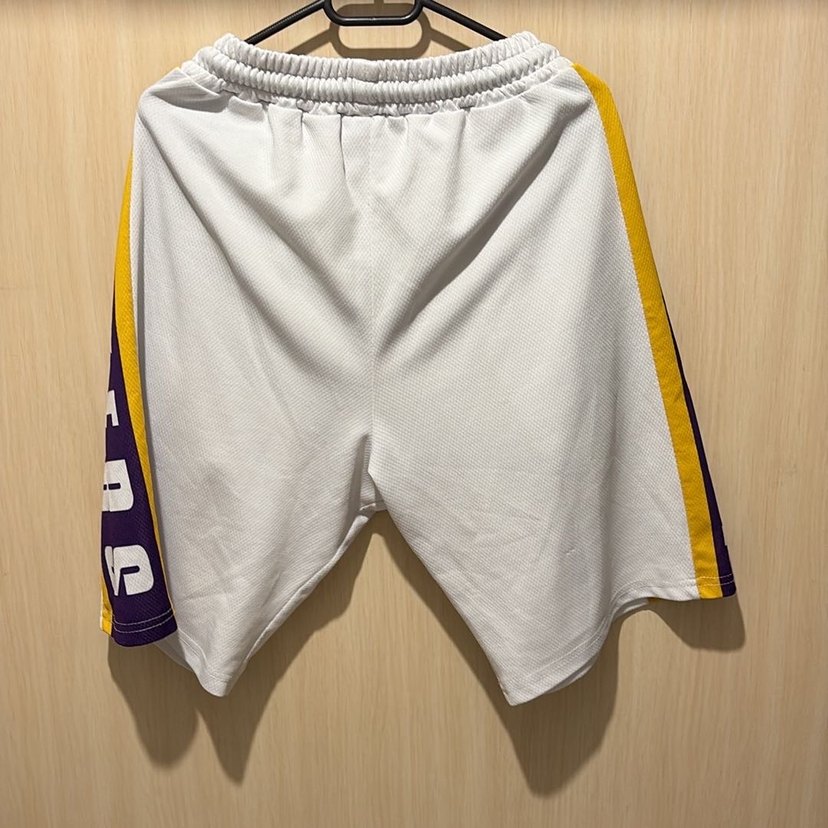 Beyaz Los Angeles Lakers Spor Şortu (L Beden) - Görsel 2